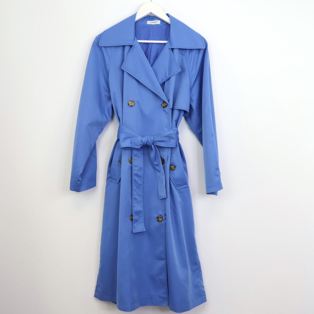 Gabardina Azul