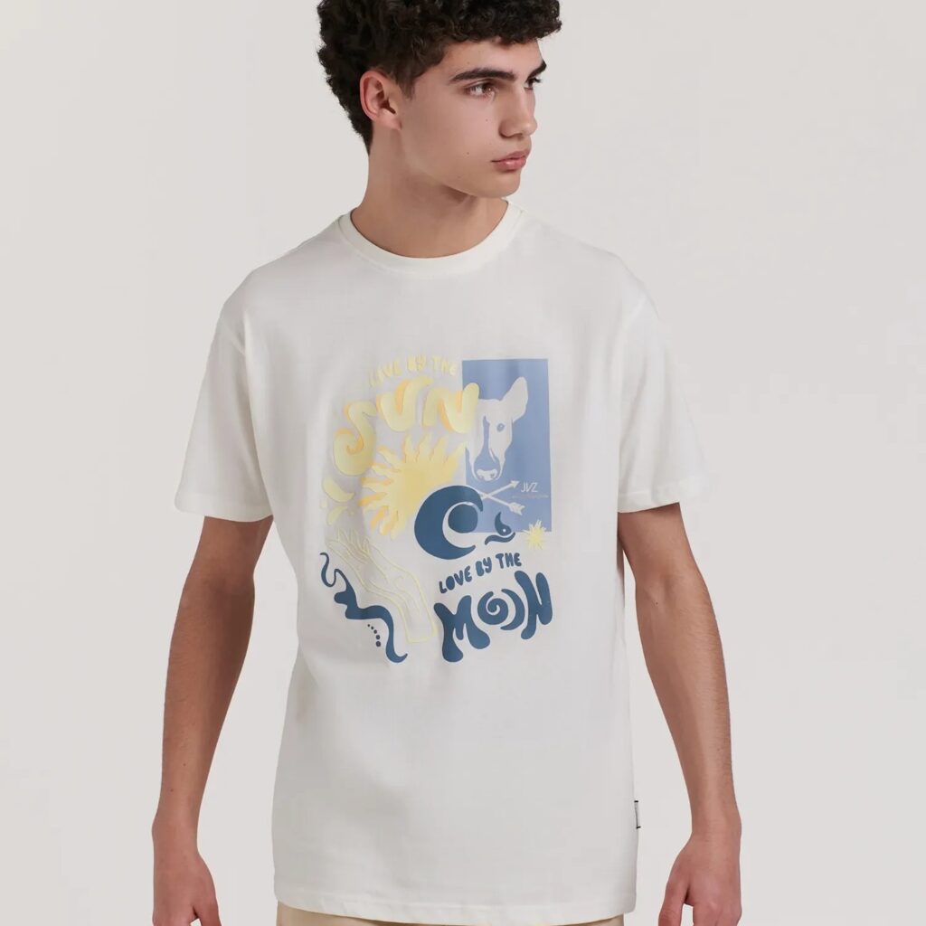 Camiseta Print Sun Blanco