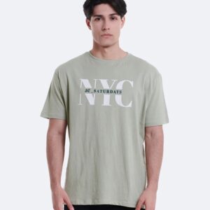 Camiseta Print Pecho NYC Menta