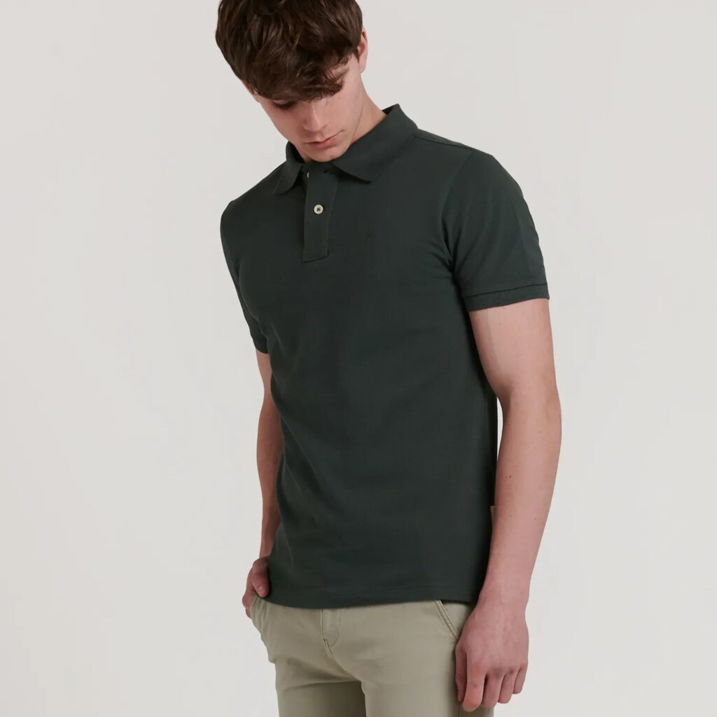 Polo Liso Premium Kaki