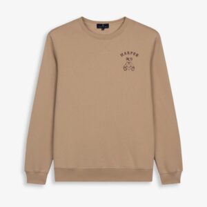 Sudadera Arthur Toasted Beige