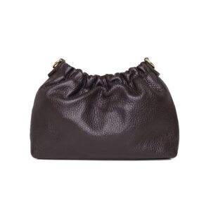 Bolso Piel Clutch Choco