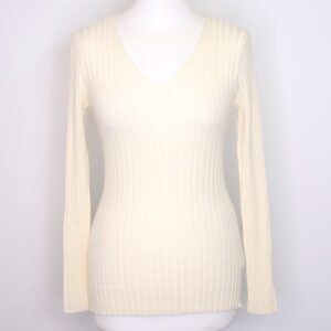 Camiseta Basic Canalé Crudo