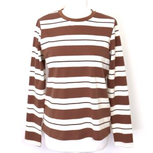 Camiseta Rayas Chocolate