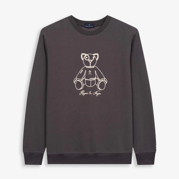 Sudadera Fluffy Bear Anthracite