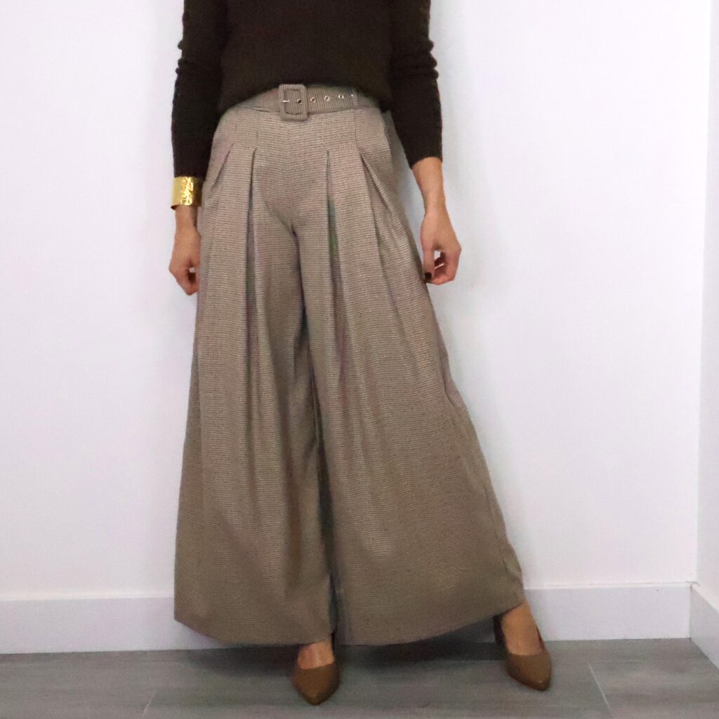 Pantalón Palazzo Cuadros