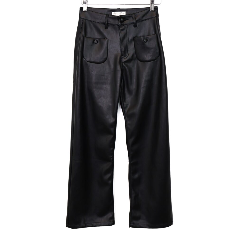 Pantalón Polipiel Negro