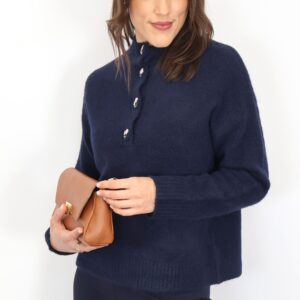 Jersey Botones Marino