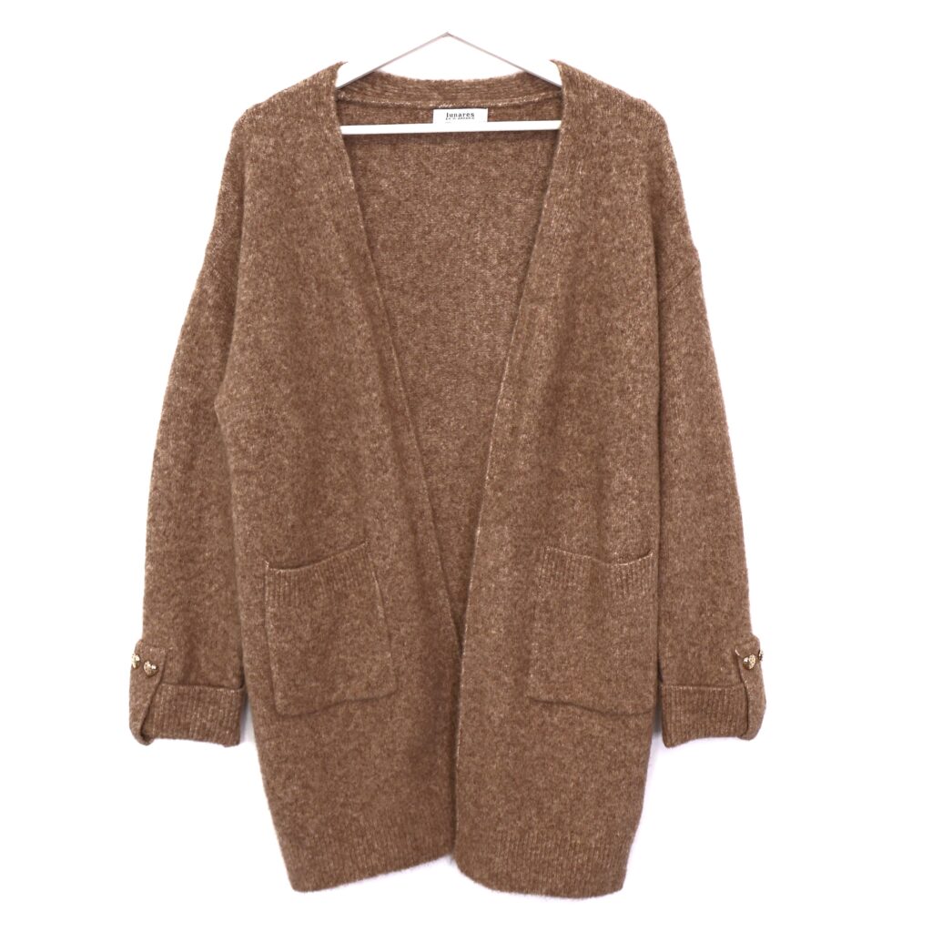 Cárdigan Punto Camel