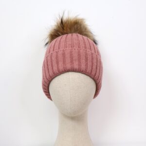 Gorro Pompón Rosa
