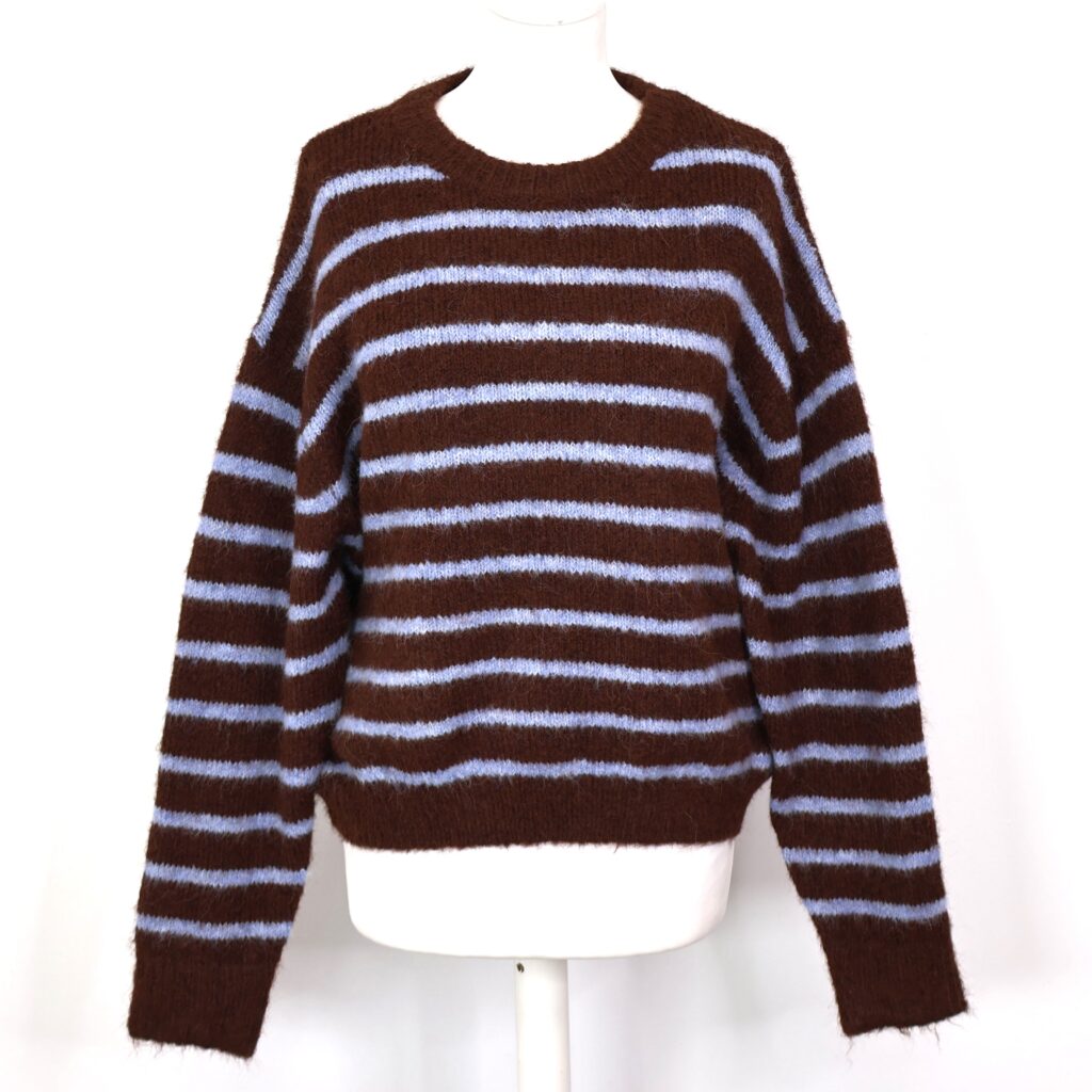 Jersey Rayas Chocolate Azul