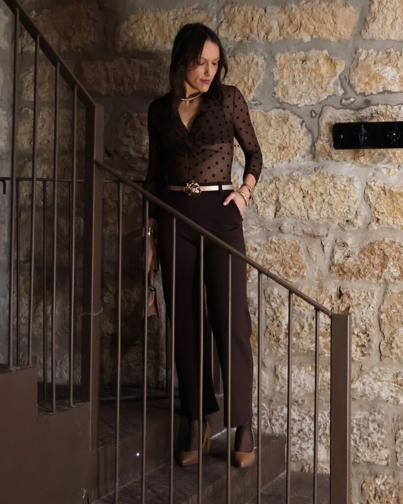 Body Lunares Chocolate