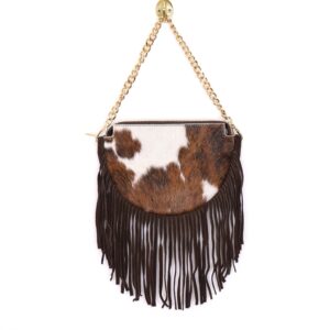 Bolso Flecos Cow