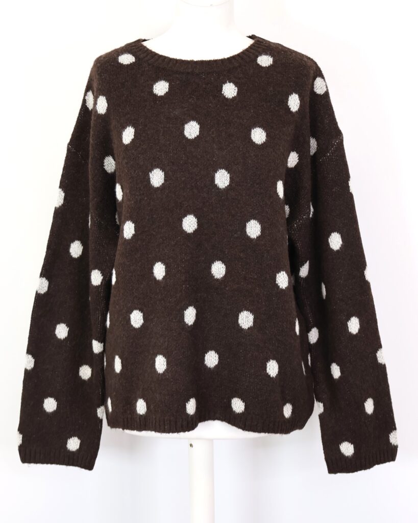 Jersey Lunares Chocolate