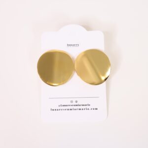 Pendientes Dorados circle