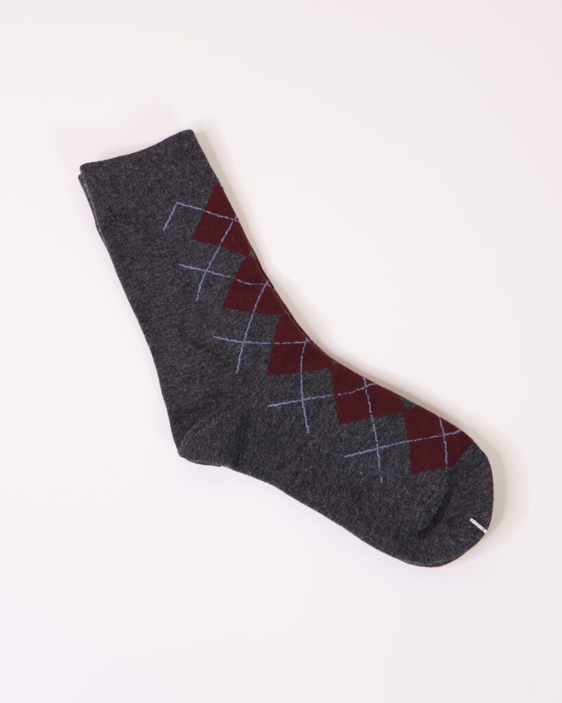 Calcetines Mujer Rombo gris