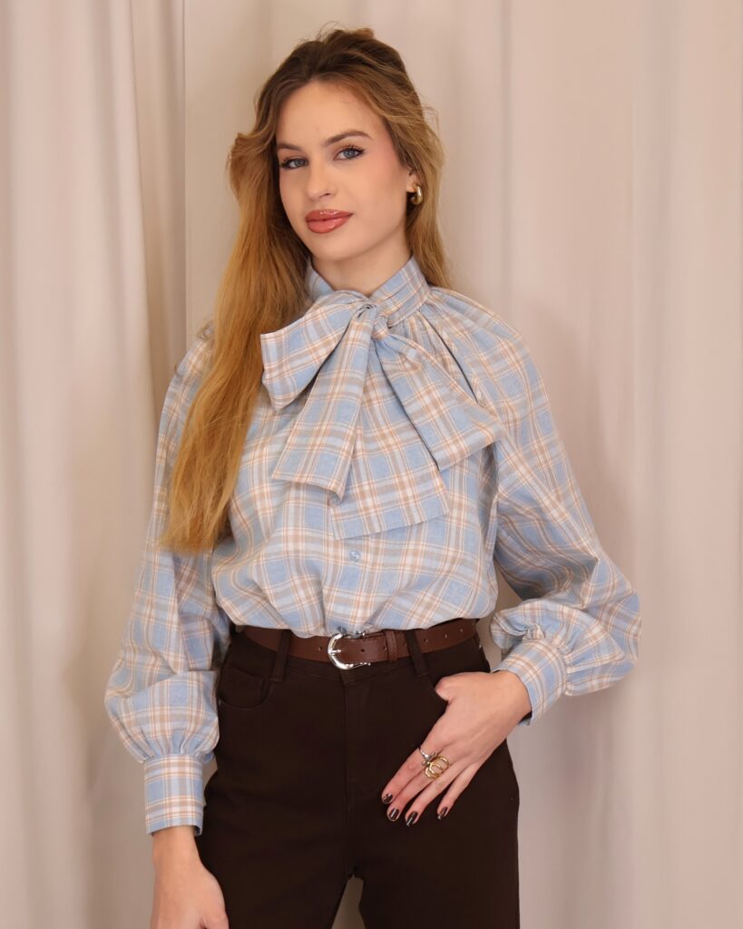 Camisa Lazo Cuadros Azul