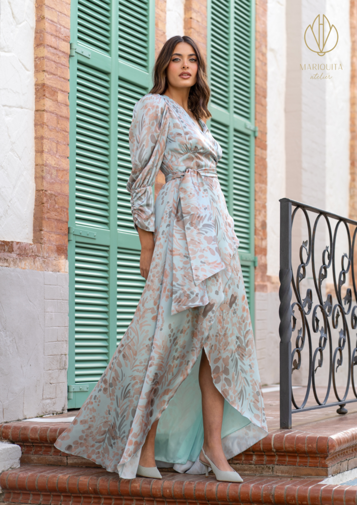 Vestido Zahara Celeste