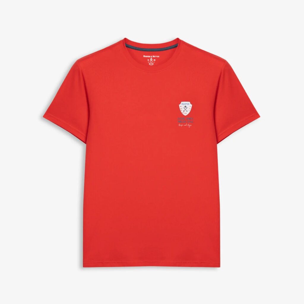 Camiseta Touchdown Poppy Red
