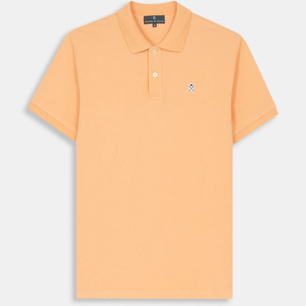 Polo Retro Coral Peach