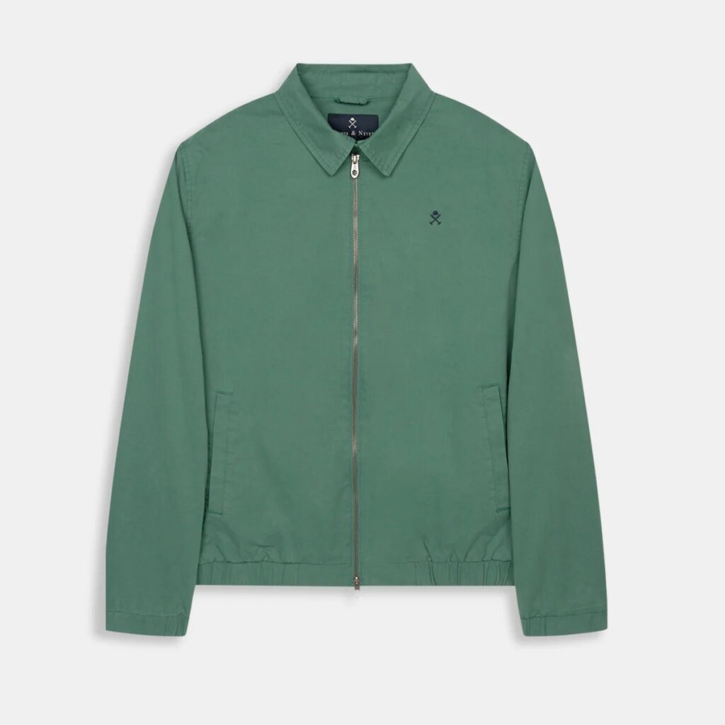 Chaqueta Harrington Cuello Camisero