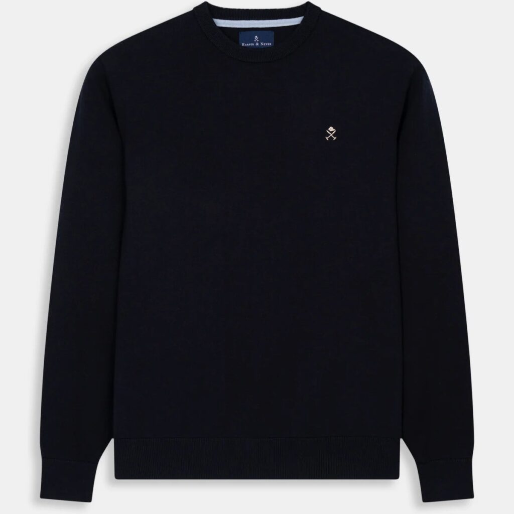 Jersey Icon R Neck Navy Blue