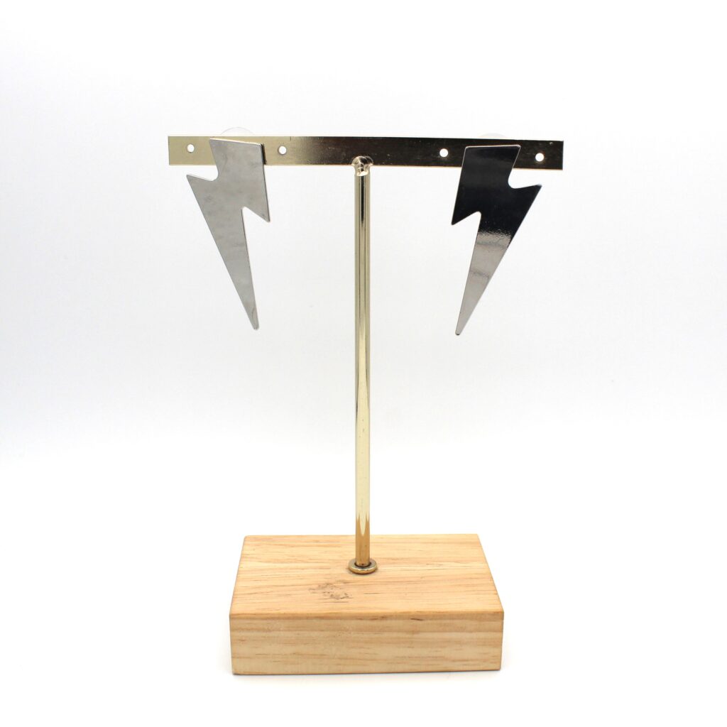 Pendientes Beam Plata