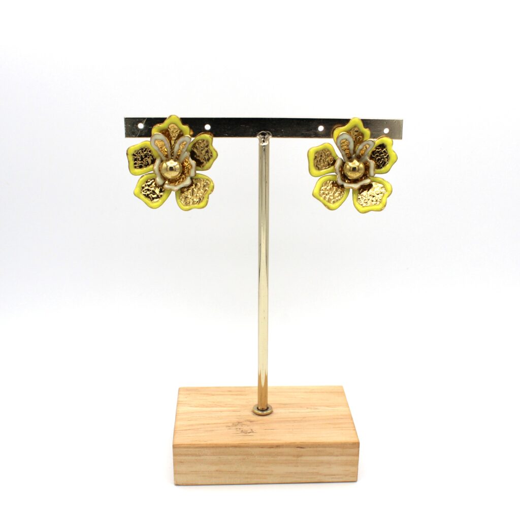 Pendientes Solflora Amarillos