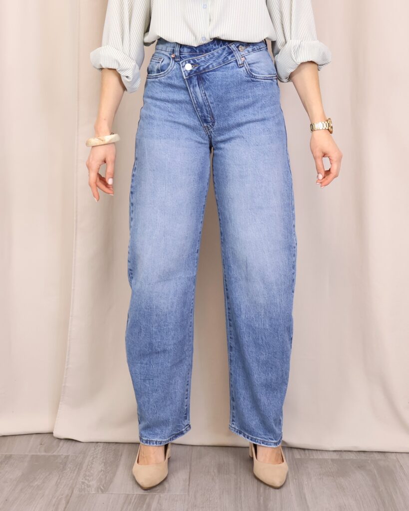 Jeans Baggy Denim Claro