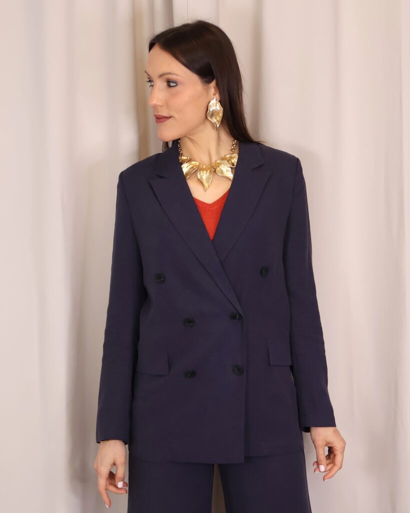 Blazer Traje Marino