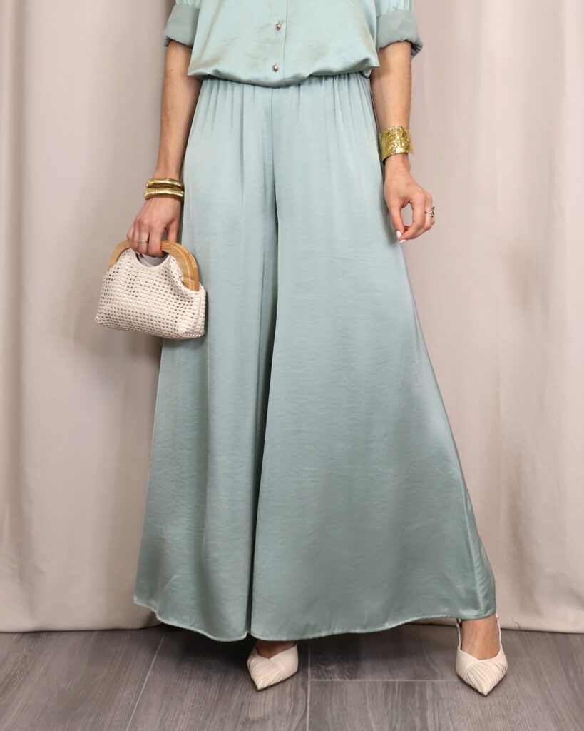 Palazzo Satinado Verde Agua