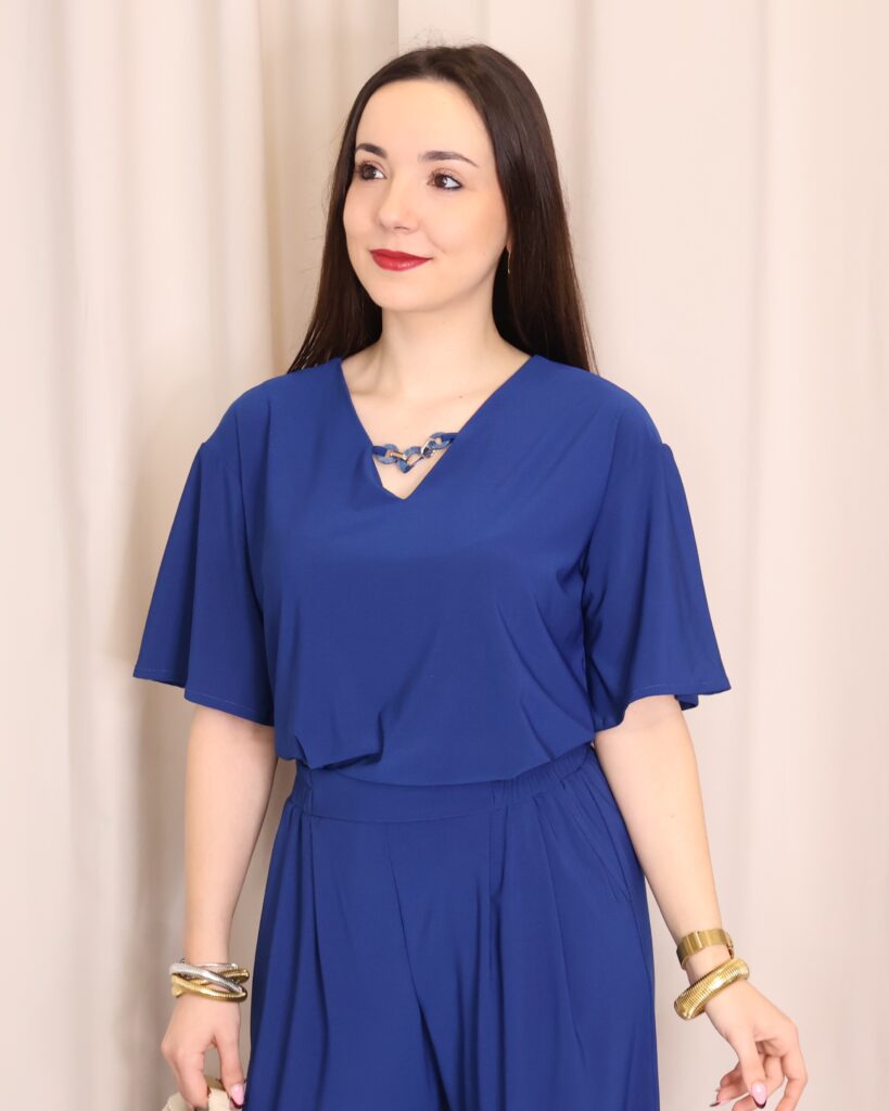 Blusa Blakely Índigo