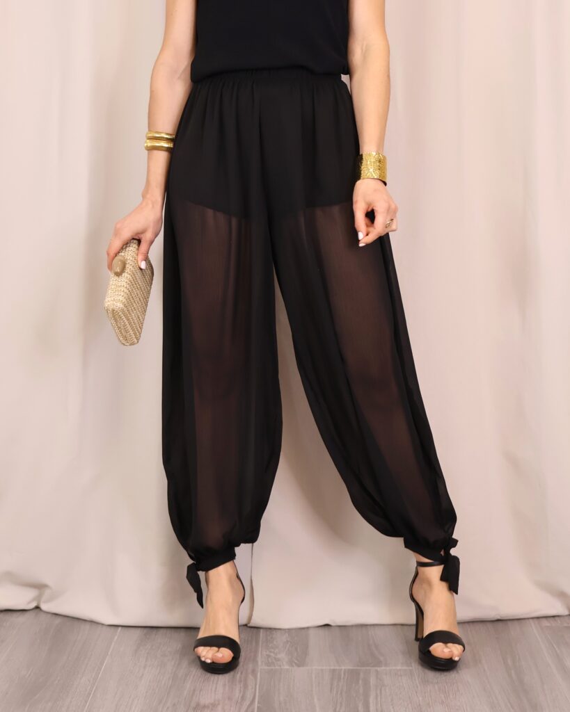 Pantalón Bombacho Negro