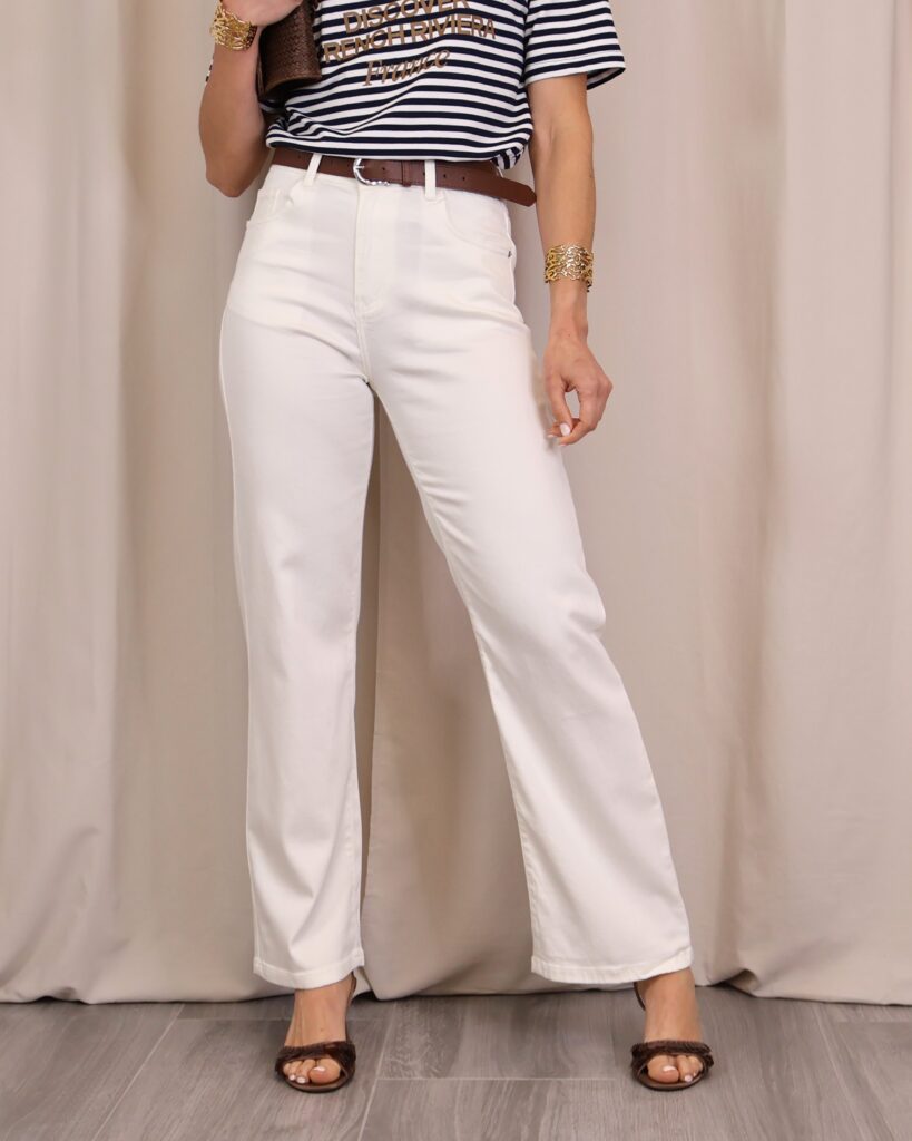 Jeans Recto Blanco