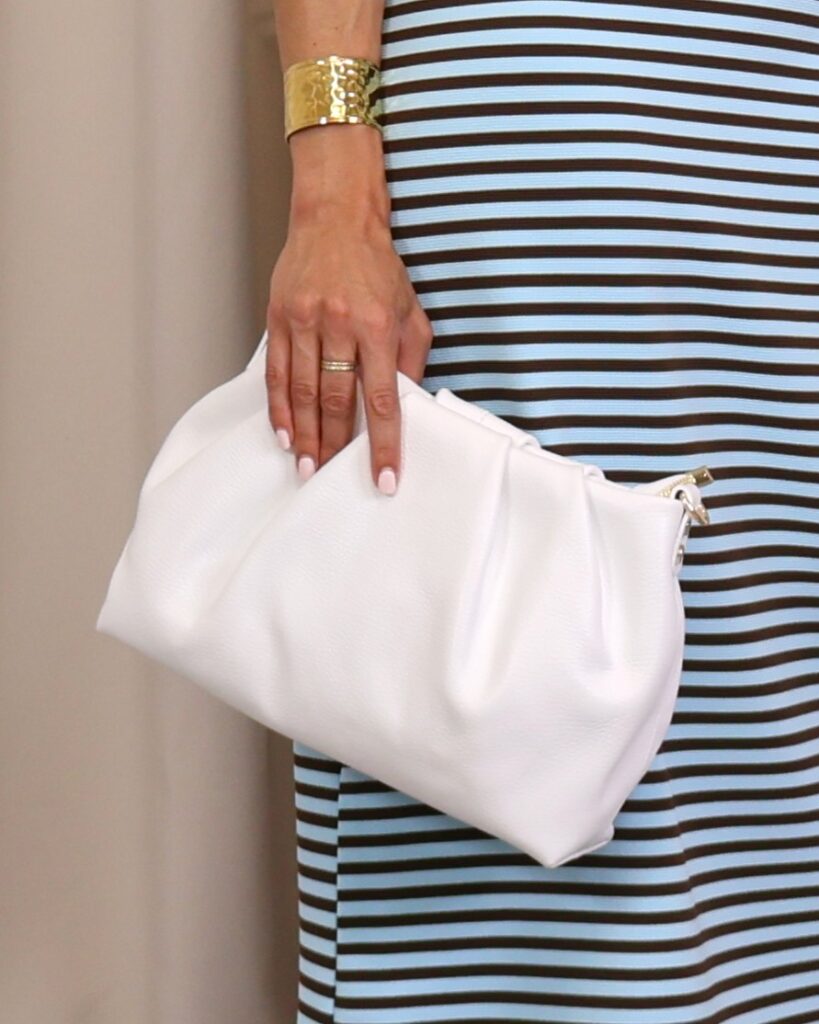 Bolso Piel Blanco