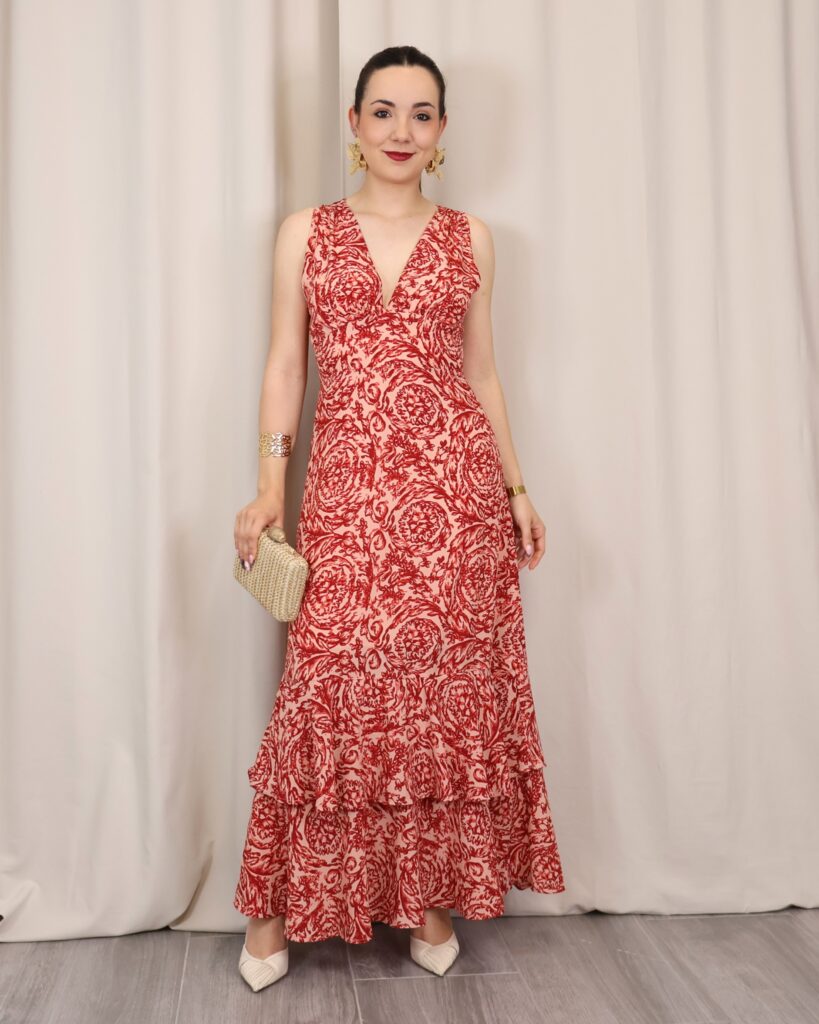 Vestido Estampado Caldera
