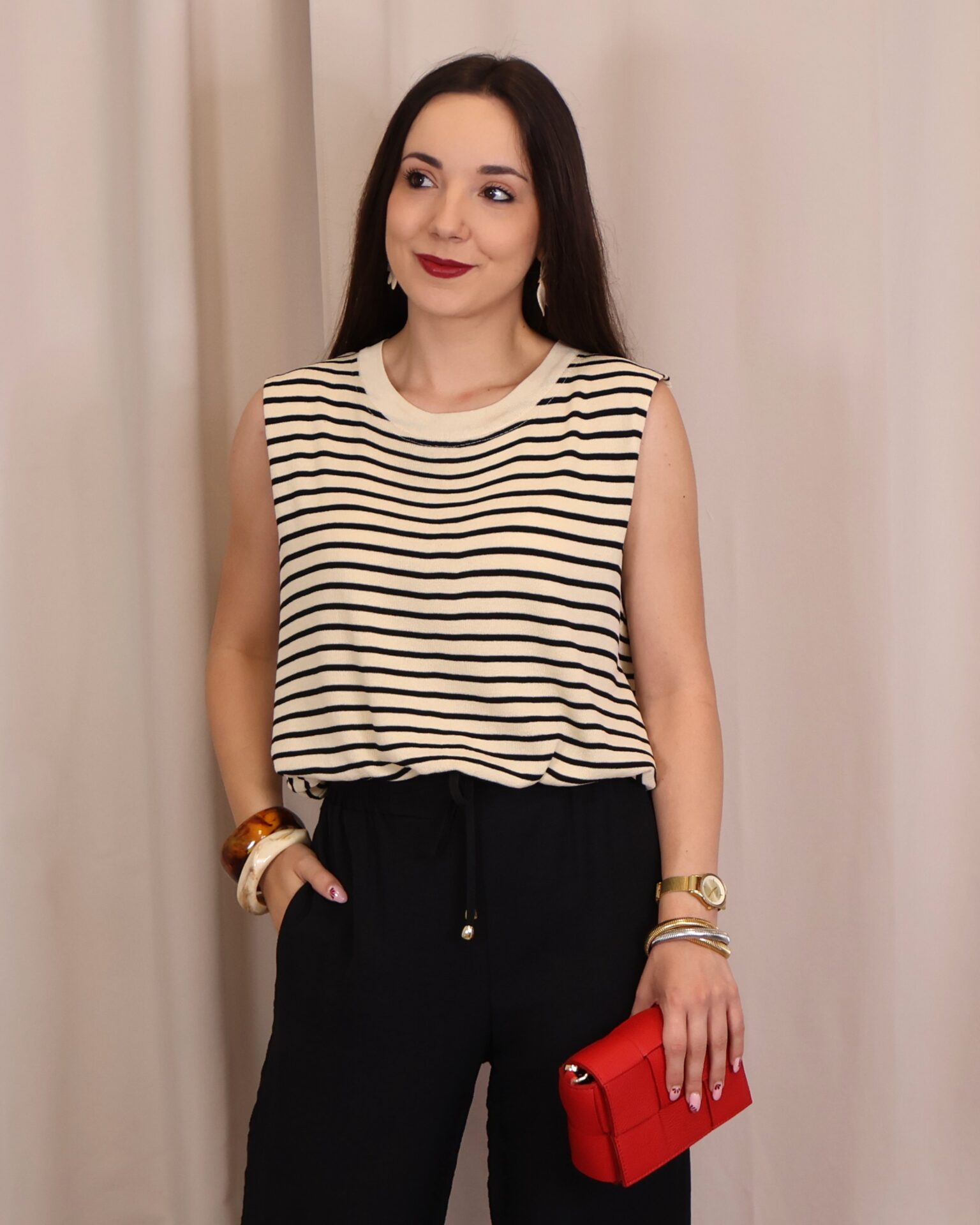 Top Cropped Rayas