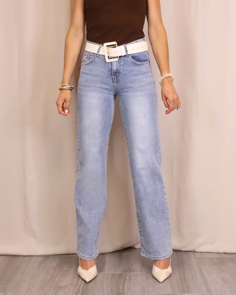 Jeans Denim Wide-Leg