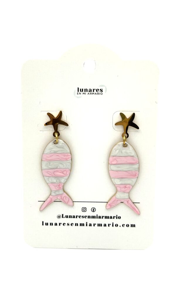 Pendientes Mediterráneo Rosas