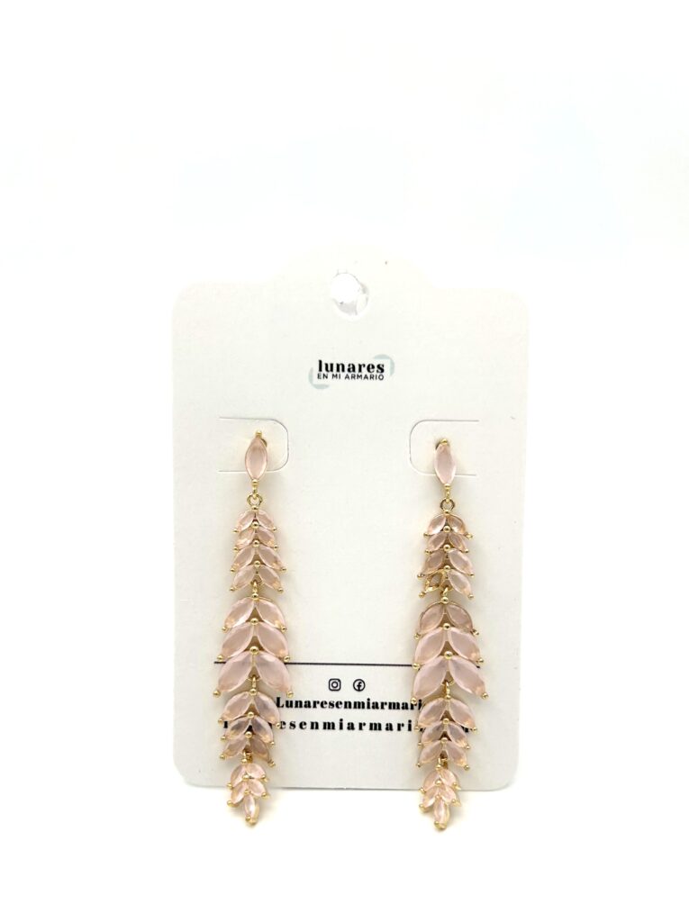 Pendientes Amalfi Rosas