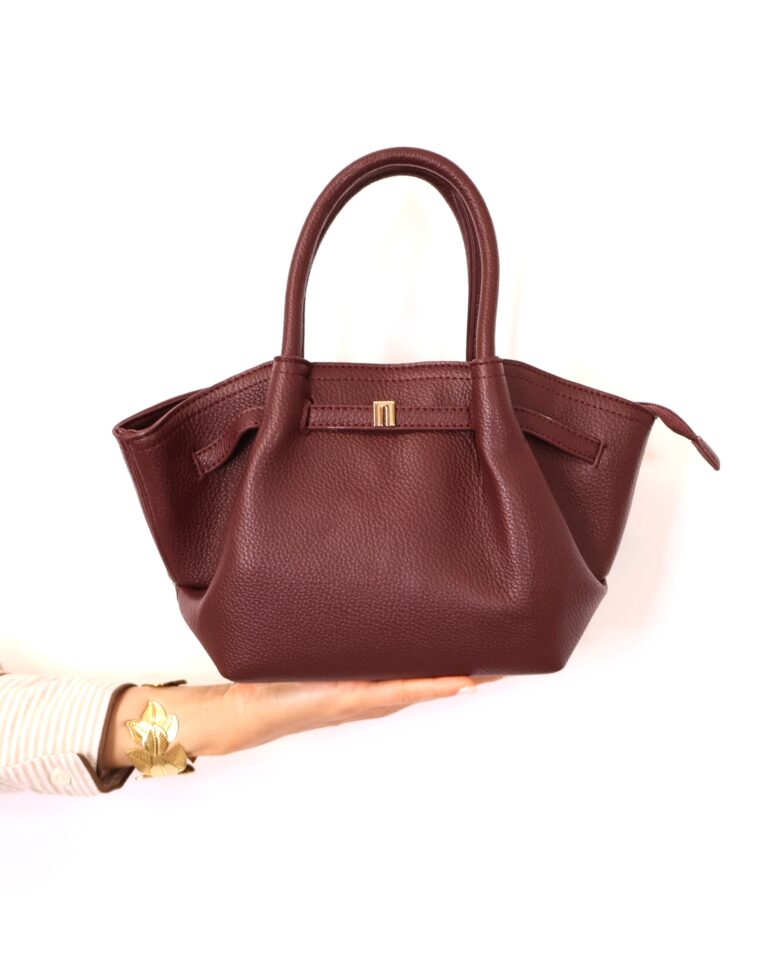 Bolso Casual Chic Burdeos