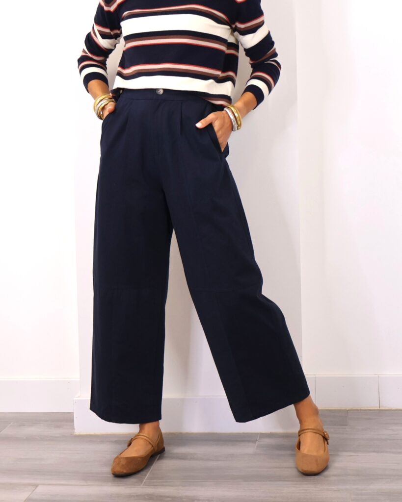 Pantalón Fluido Marino