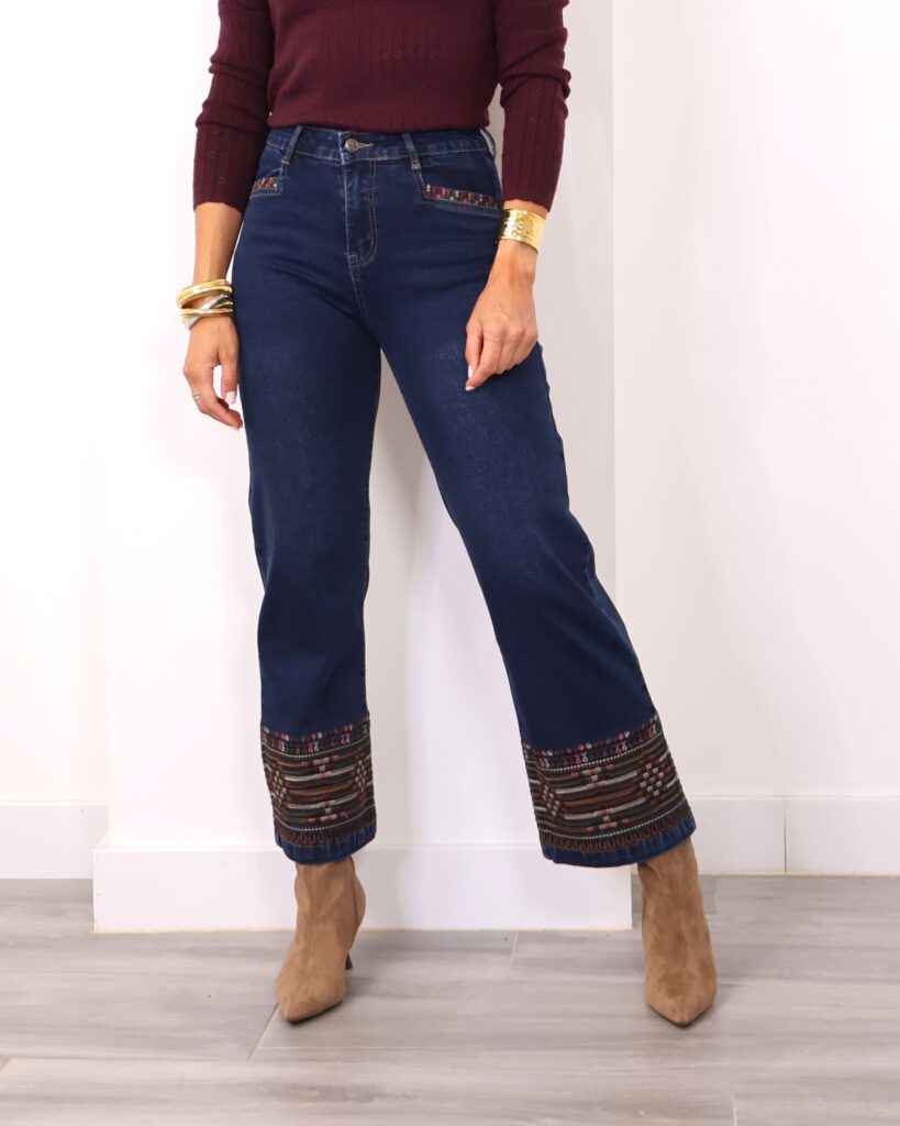 Jeans Étnico Denim