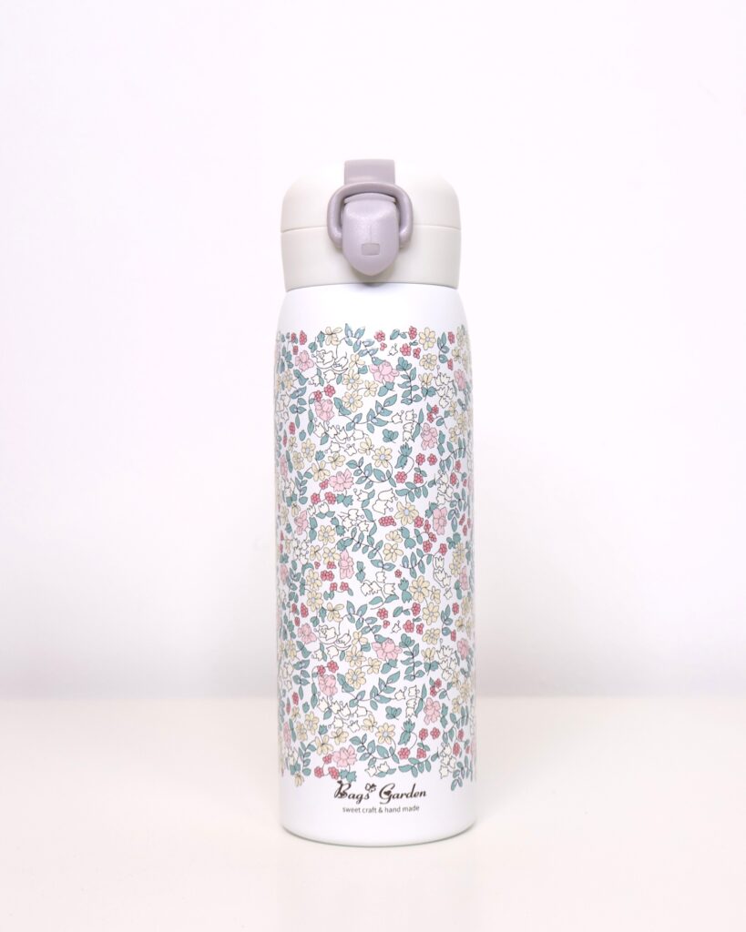 Botella Térmica Floral Pastel