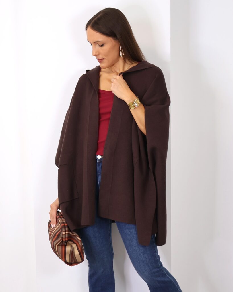 Chaqueta Punto Chocolate