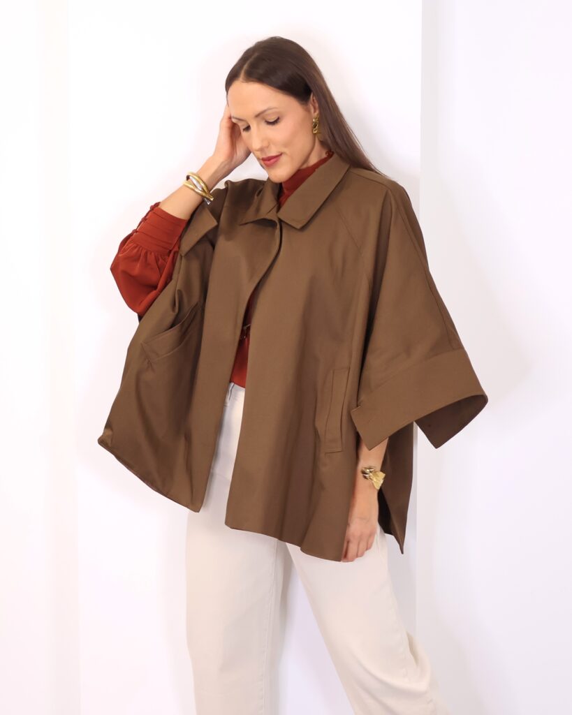Capa Trench Chocolate