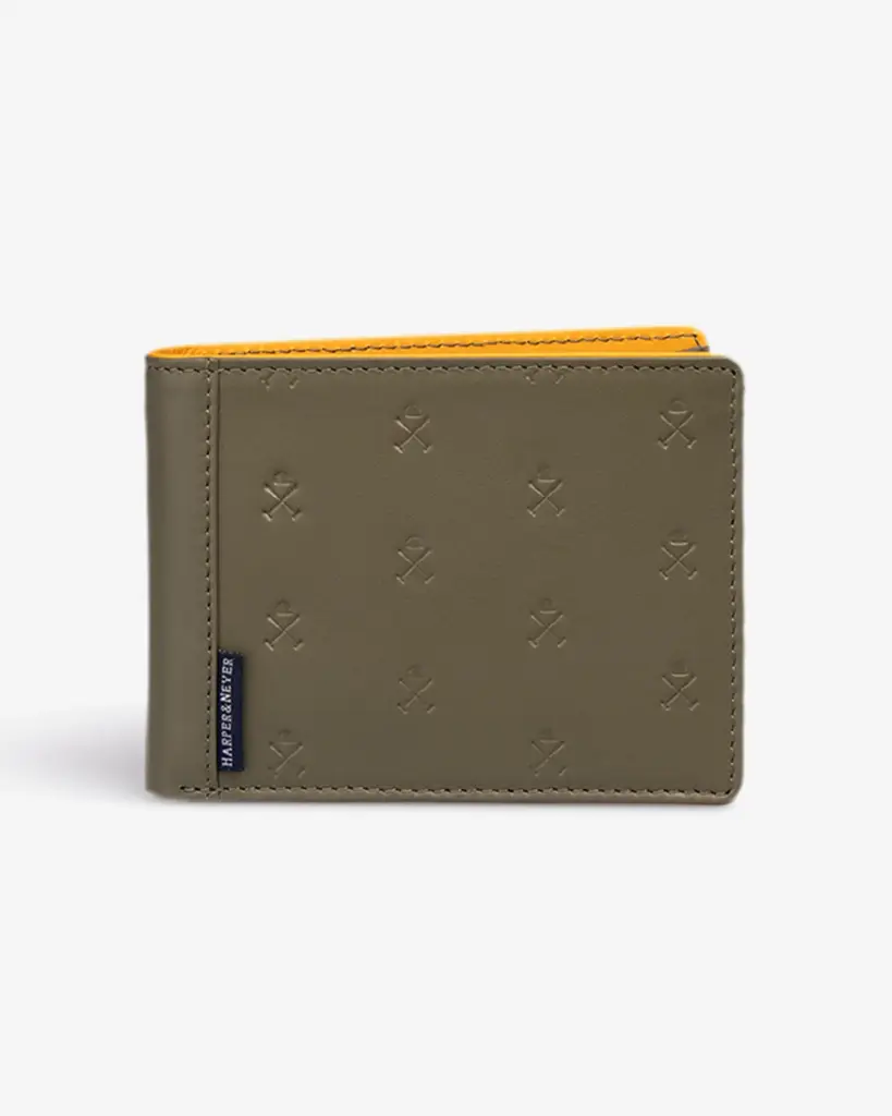 Cartera Logo Moss Green