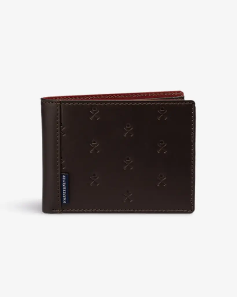 Cartera Logo Leather