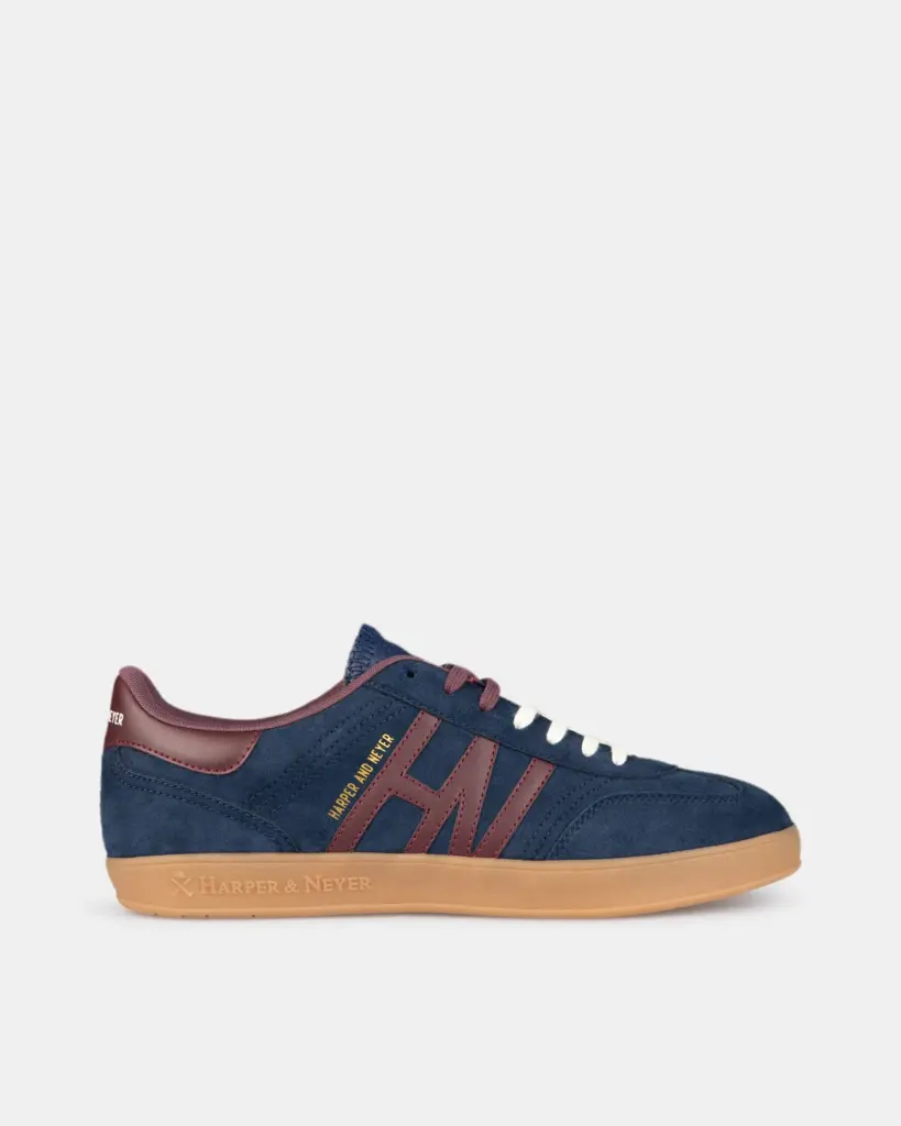 Sneaker Hamptons Suede Midnight Navy