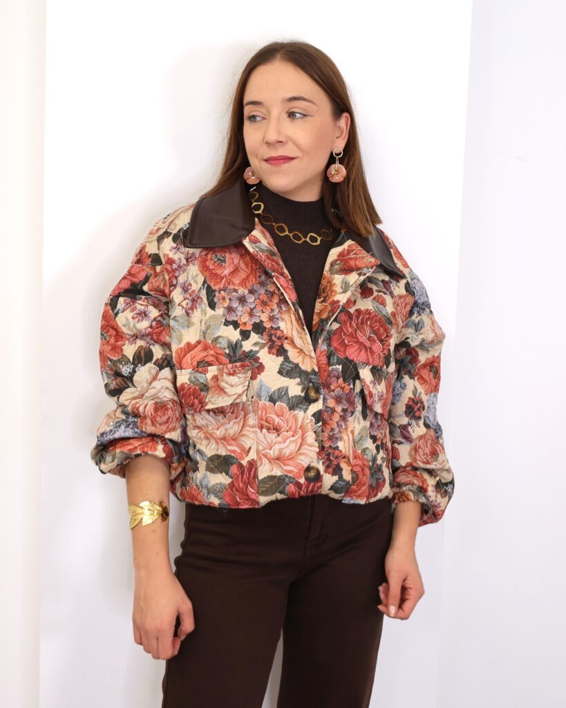 Bomber Floral Terra
